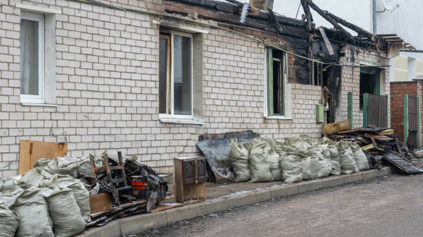 Professional Soot Cleanup technician working in Hudson, FL